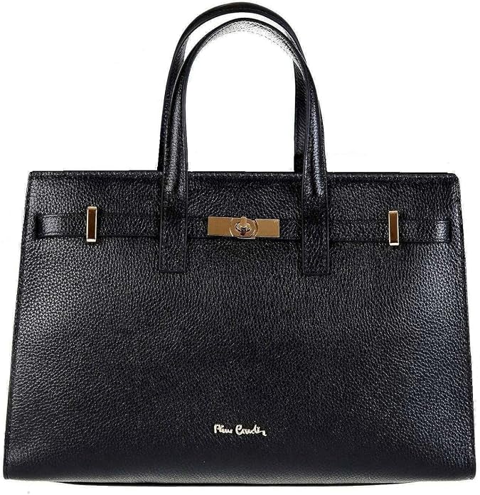 Pierre Cardin Woman's Bag, Genuine Leather, Large, Shopper, Made in Italy, Shoulder Bag, Multifunction, Elegant, Women's Bag, Shopper, Shoulder Bag, Multi-Function, Women's Handbags, Shopper, Shoulder