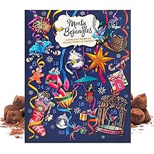 Monty Bojangles Vegan Chocolate Advent Calendar 2024 Chocolate Truffles (235g), Perfect For Chocolate Lovers With Delicious Truffles, Gorgeous Christmas Advent Calendar