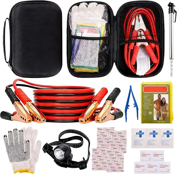 Car Emergency Breakdown Safety Kit, Vehicle Europe Travel Driving Kit