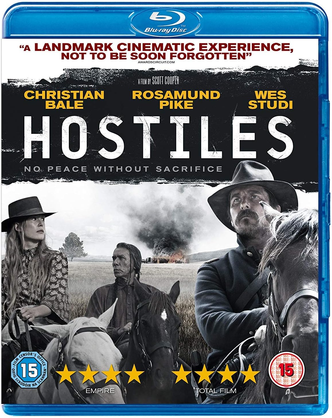 Hostiles [Blu-ray] [Region B] [2017]