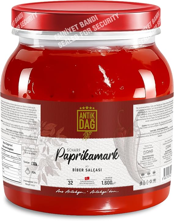 Antik Dağ | Acı Biber Salçası | 1600GR