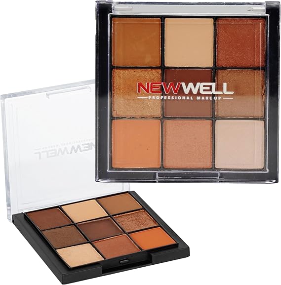 New Well Eyeshadow Palette 9 Colours (01)