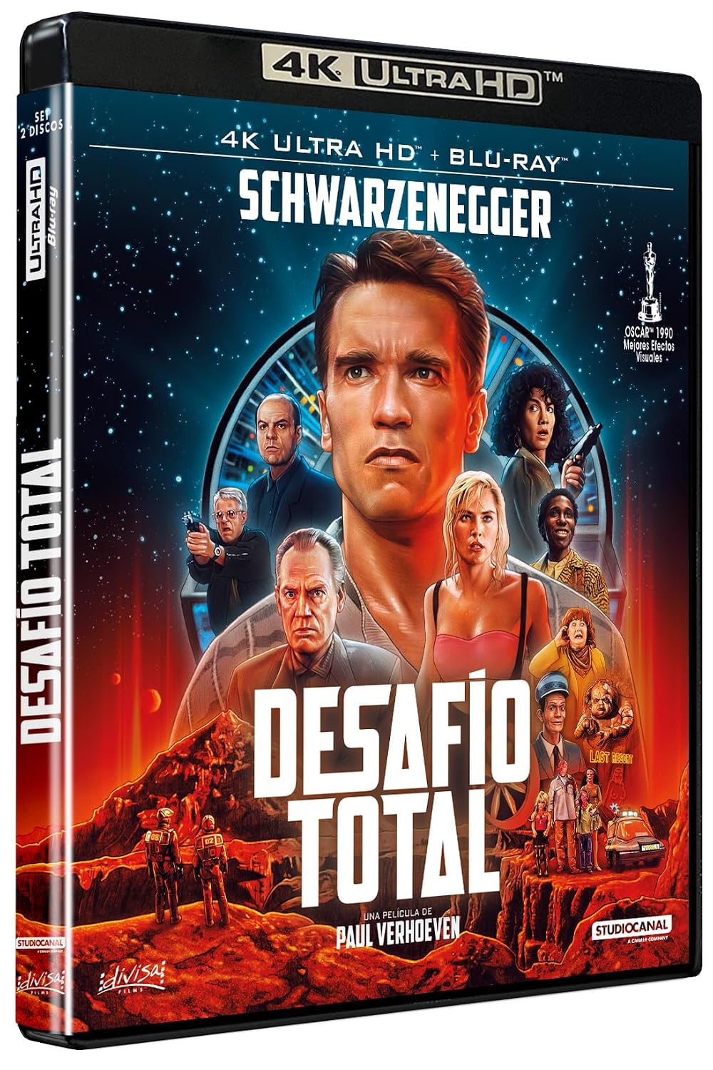 Desafio Total (Total Recall) (1990) (Paul Verhoeven) (4K UHD + Blu-ray)