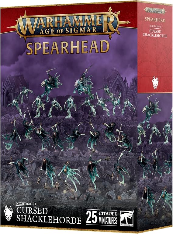 Games Workshop - Warhammer - Age of Sigmar - Spearhead: Nighthaunt - Cursed Shacklehorde (2025 Edition)