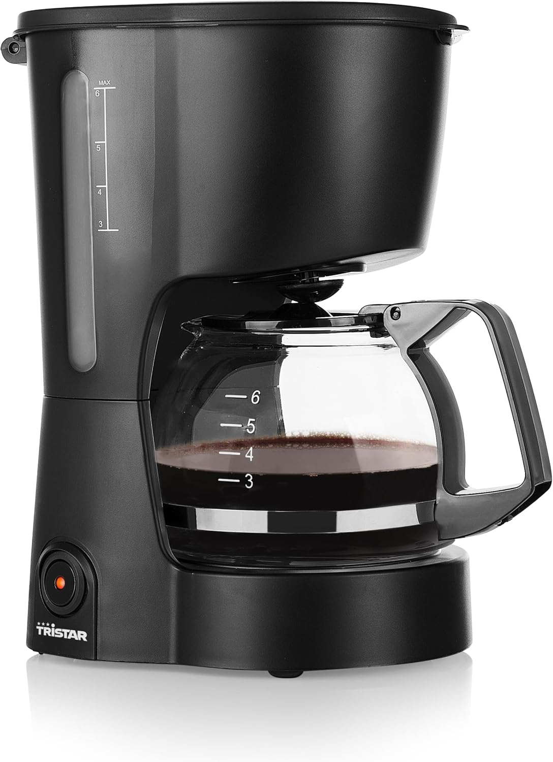 Tristar Coffee Maker, Capacity 6 Cups, 600W, Keep Warm Function, Auto Shut Off, Permanent Filter, Leakproof System, Compact and Portable, Easy to Clean, CM-1246