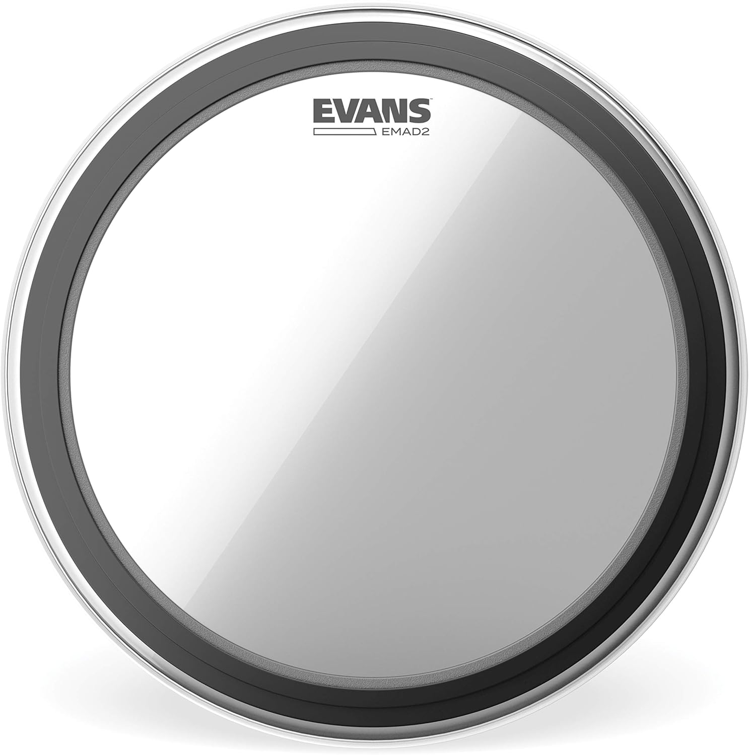 Evans BD22EMAD2 Bass Drum Curtain 22 Double Layer; Interior 0.254mm; Exterior: 0.178mm