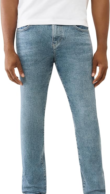 True Religion Men's Rocco Single Needle Skinny Jeans