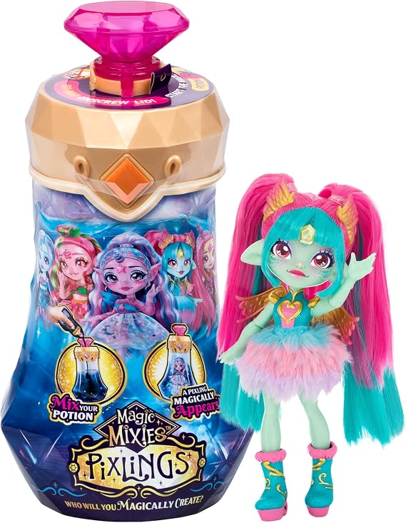 Magic Mixies Pixlings. Create And Mix A Magic Potion That Magically Reveals A Beautiful 6.5" Pixling Doll Inside A Potion Bottle - Who Will You Magically Create