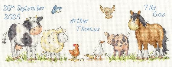 Bothy Threads Counted Cross Stitch Kit - Farmyard Welcome