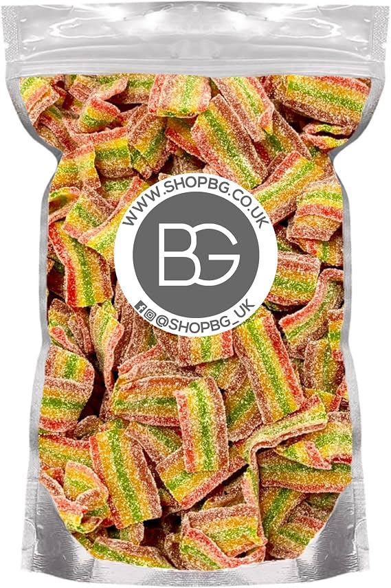 BG Pick & Mix Sweets Candy Pick n Mix Choose Your Sweetie Pouch 800g (- Fizzy Rainbow Bites)