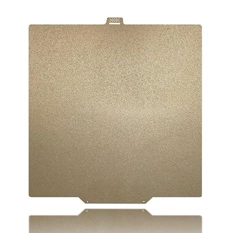280x280mm Build Plate Double Sided Sheet Textured PEI Build Plate Flexible Removable Spring Steel Heated Printing Bed Platform for QIDI Q2/ Q2 Combo 3D Printer