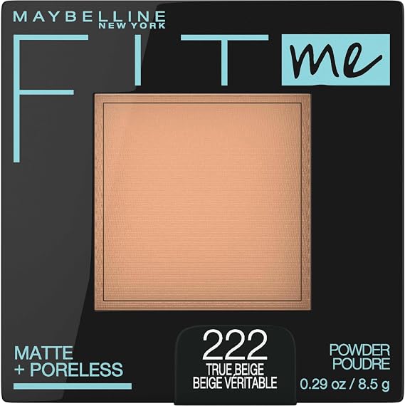 MAYBELLINE - Fit Me Matte + Poreless Powder True Beige - 0.29 oz (8.5 g)