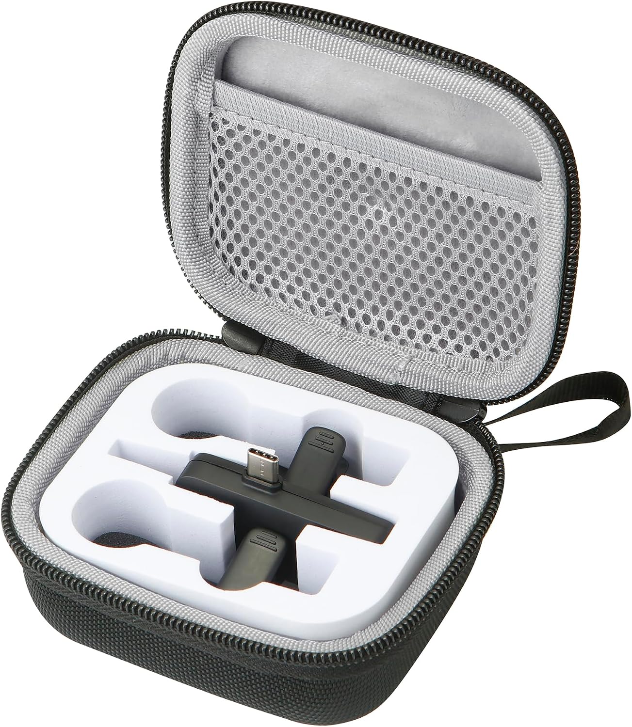 Lavalier microphone case Lapel microphone pouch for 3 in 1 Wireless Lavalier Microphone Mini Microphone clip-on lavalier mics (3 in 1 mic case)