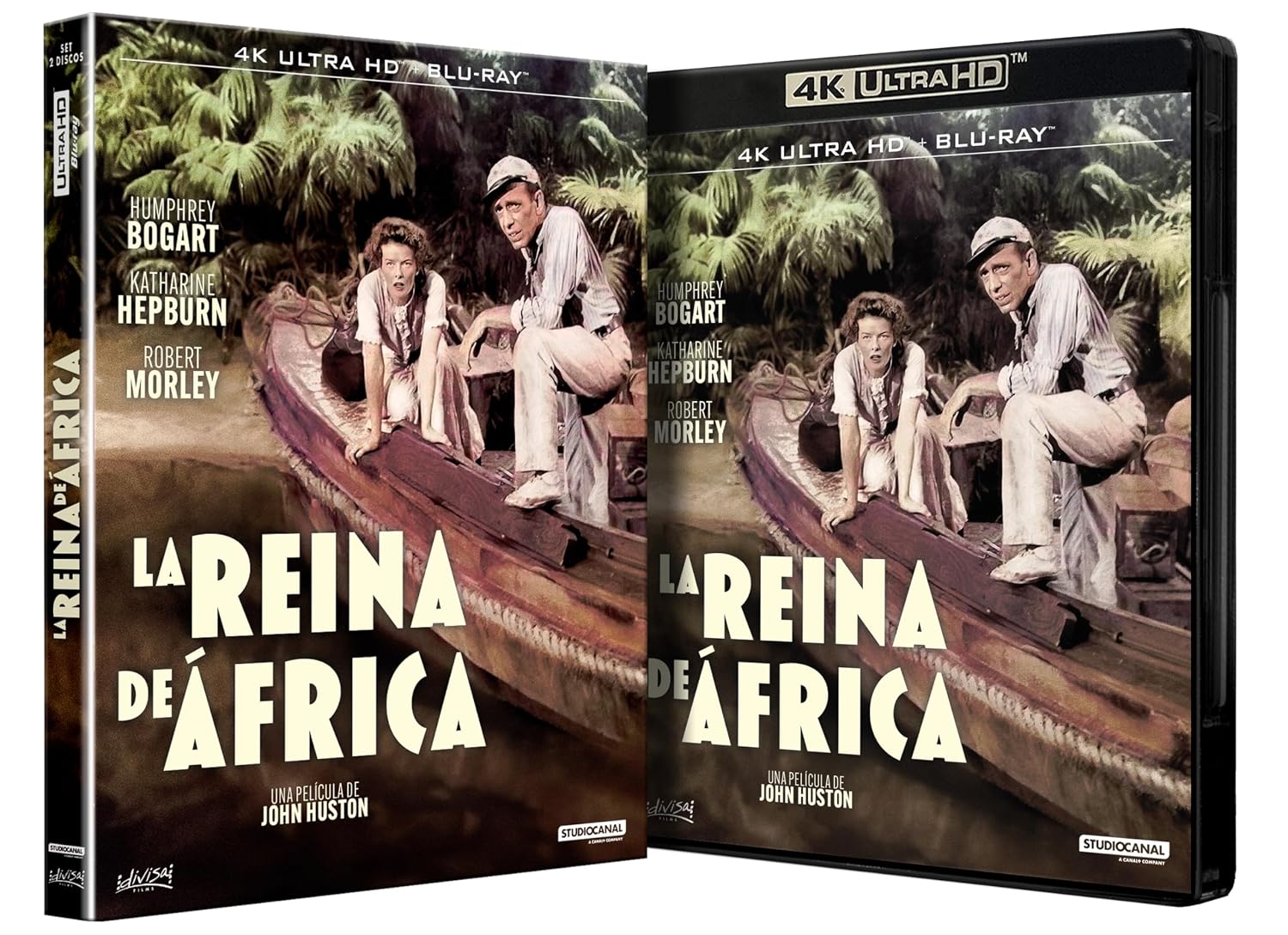 La Reina de Africa (The African Queen) (1951) (John Huston) (4K UHD + Blu-ray)