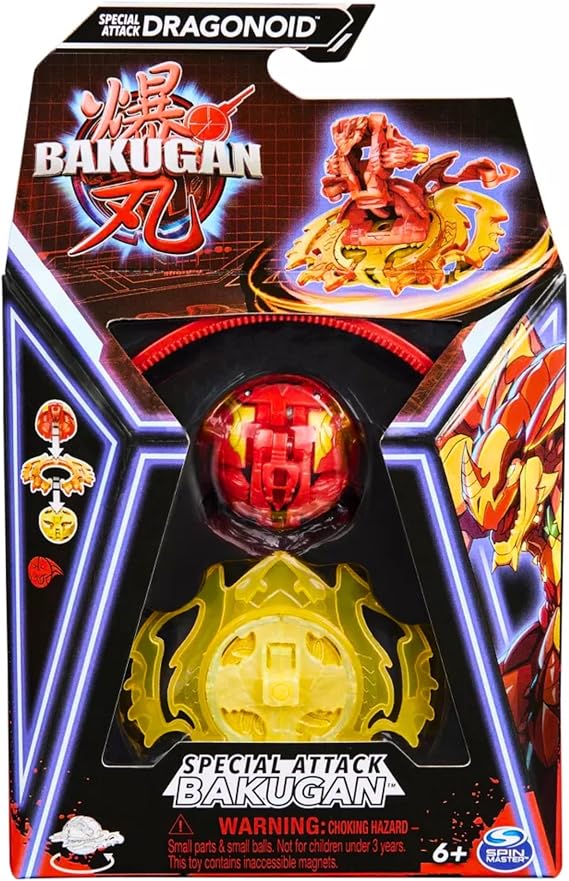 Spin Master Bakugan Special Attack Dragonoid Collectible Transforming Interactive Battle Figure Toy