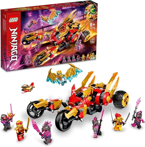レゴlego ニンジャゴー カイのゴールデン・ドラゴンレイダー 71773 おもちゃ ブロック プレゼント 乗り物 のりもの 忍者 にんじゃ 男の子 8歳以上