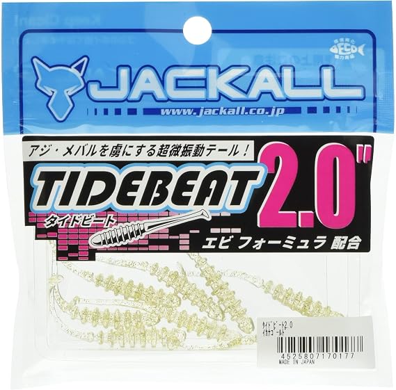 JACKALL Tide Beat Worm, 2.0-Inch