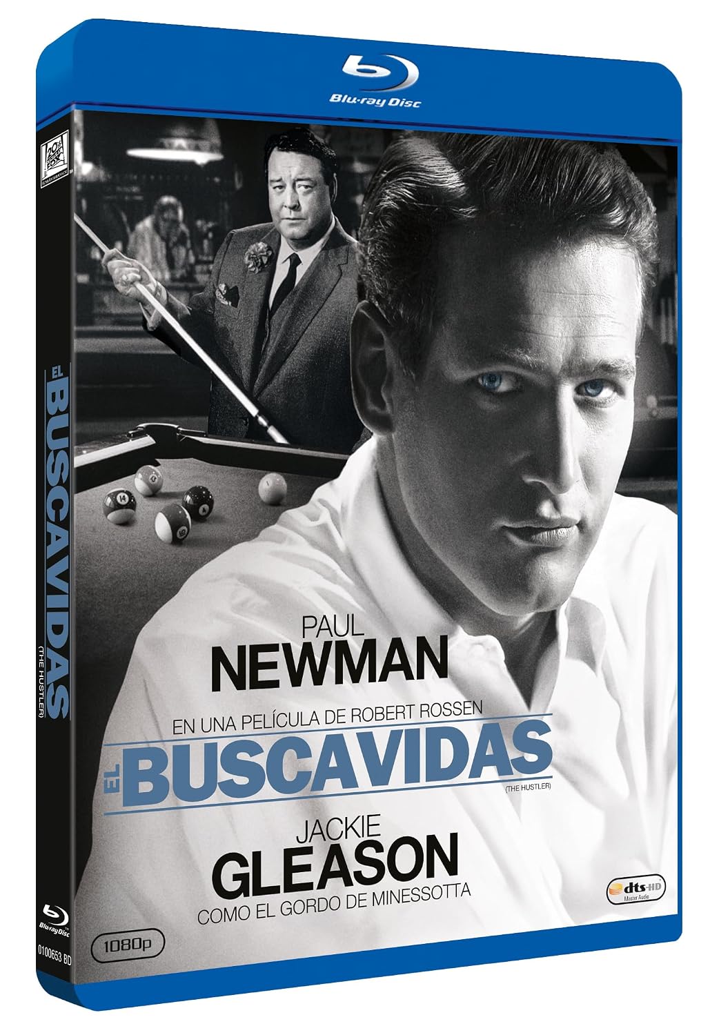 El Buscavidas (The Hustler) (1961) (Robert Rossen) (Blu-ray)