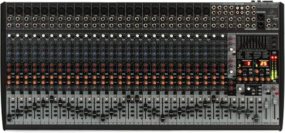 Behringer Sx3242Fx 32-Input 4-Bus Studio/Live Mixer With Xenyx Mic Preamplifiers, British Eqs And Dual Multi-Fx Processor