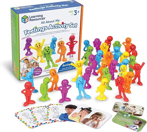 Learning Resources All About Me Feelings Activity Set, Ages 3+, Emotional Learning Toy, Social and Development