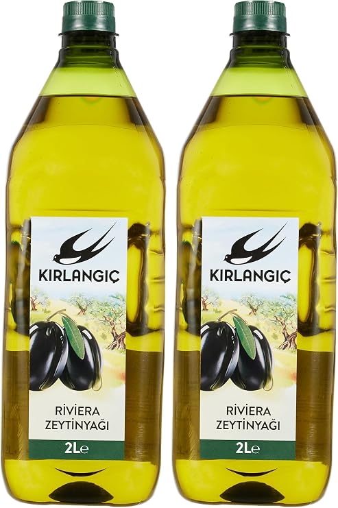 Kırlangıç Riviera Zeytinyağı Pet Şişe 2 Lt (2 paketi)