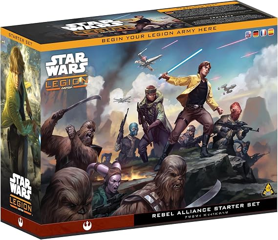 Asmodee | Star Wars: Legion - Rebel Alliance Starter Set | Board Game
