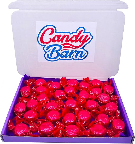 JamesonsRaspberry & Coconut Ruffles Individually Wrapped Sweets 30 Piece Gift Box Dark Chocolate Hamper Box