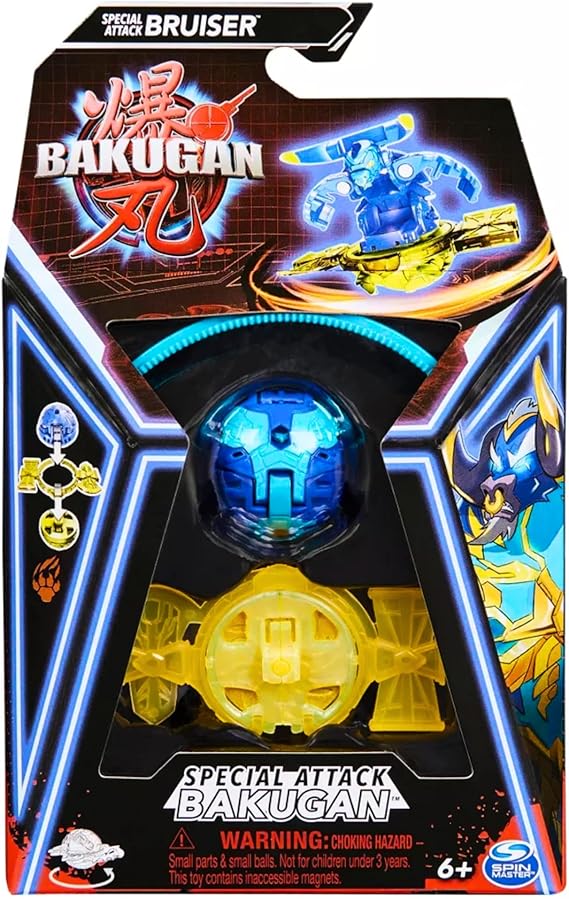 BAKUGAN Special Attack Bruiser Collectible Transforming Interactive Battle Figure Toy