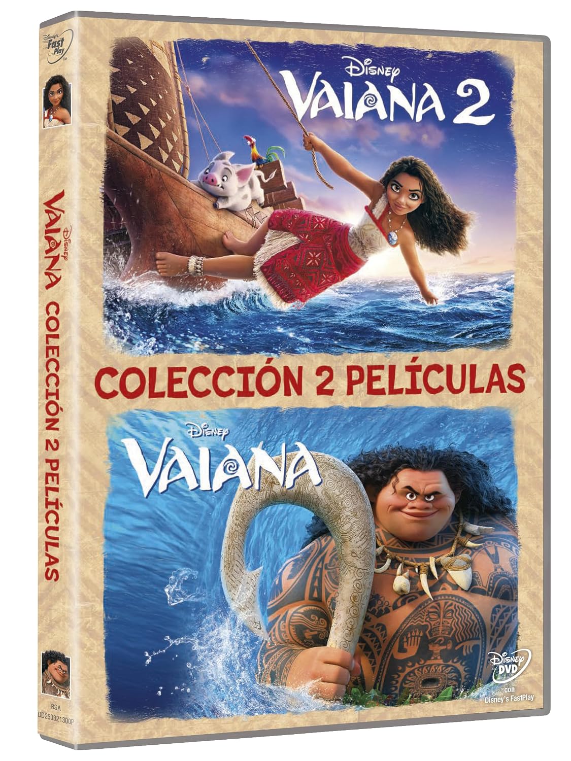 Vaiana 2 (Pack DVD 1-2)
