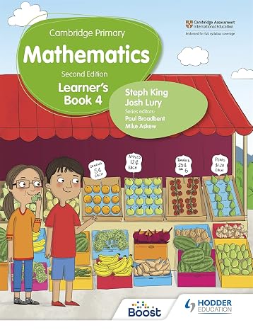 Cambridge Primary Mathematics Learner’s Book 4 Second Edition: Hodder Education Group