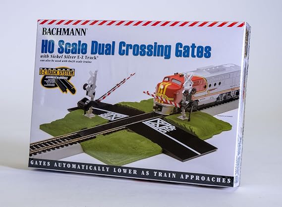 Bachmann Trains 44579 E-Z Track Crossing GATE-HO Scale, M