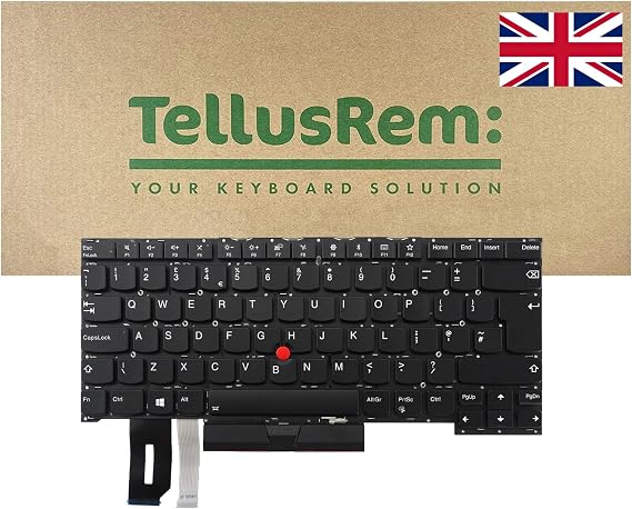 replacement UK backlit keyboard for Lenovo Thinkpad T490s T495s