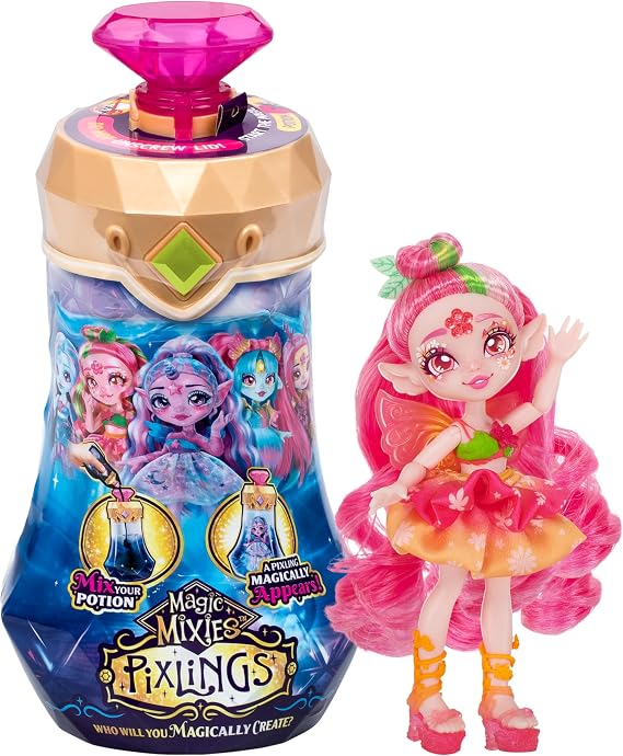 Magic Mixies Pixlings. Create And Mix A Magic Potion That Magically Reveals A Beautiful 6.5" Pixling Doll Inside A Potion Bottle - Who Will You Magically Create