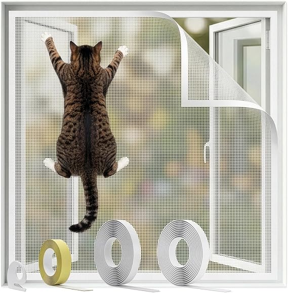 BKSAI Cat Window Guard Screen Net Mesh Netting