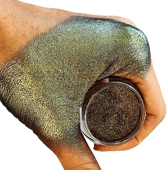 Glitters Eyeshadow Metallic Eyes Makeup, Intense Color Changing MultiChromes Eyeshadow Eye Shadows Palette Duochrome Eye Shadows Palette