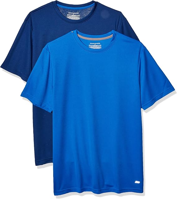 Amazon Essentials Men's Performance Tech T-Shirt (Available in Plus Size and Special Lengths)