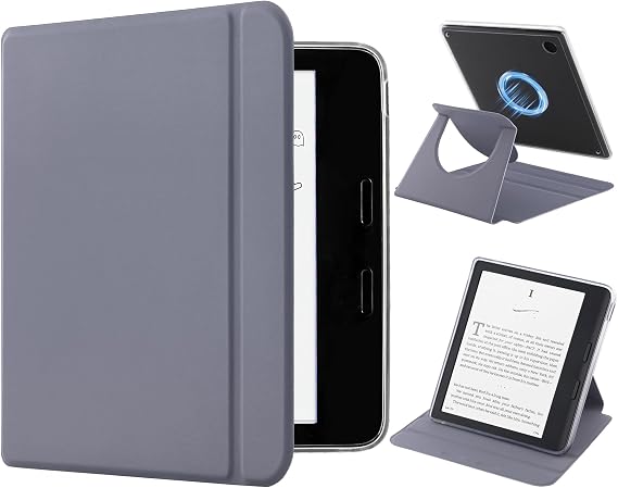 磁気回転スタンドケース 7インチ Kobo Libra Color 2024 用