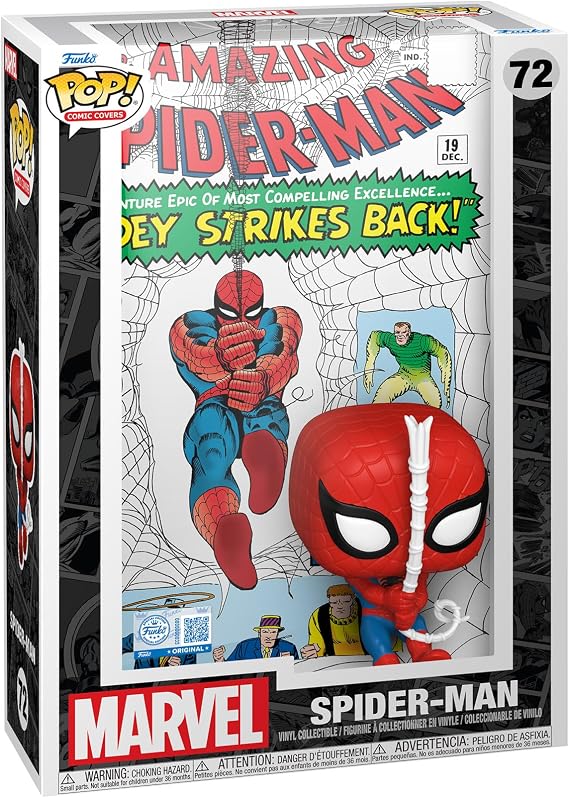 Funko POP Comic Cover Marvel: Amazing Spider-Man Vol 1#19, Oyuncak Figür