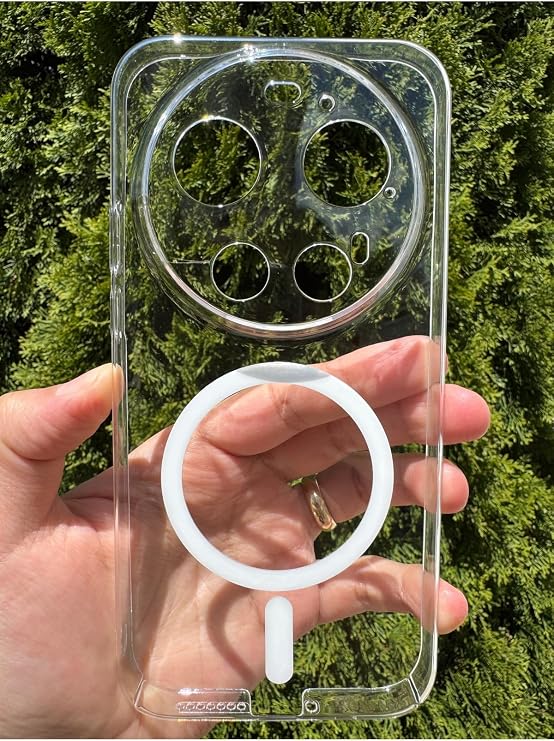 CONSTRAIN - Mi 17 Ultra ile uyumlu Kılıf İnce Sert Sararmaz MagSafe ile uyumlu Kamera Korumalı Koruyucu Dayanıklı Arka Kapak