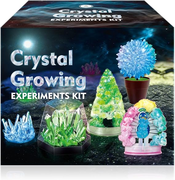 UNGLINGA Crystal Growing Kit, Experiment Science Kits for Kids