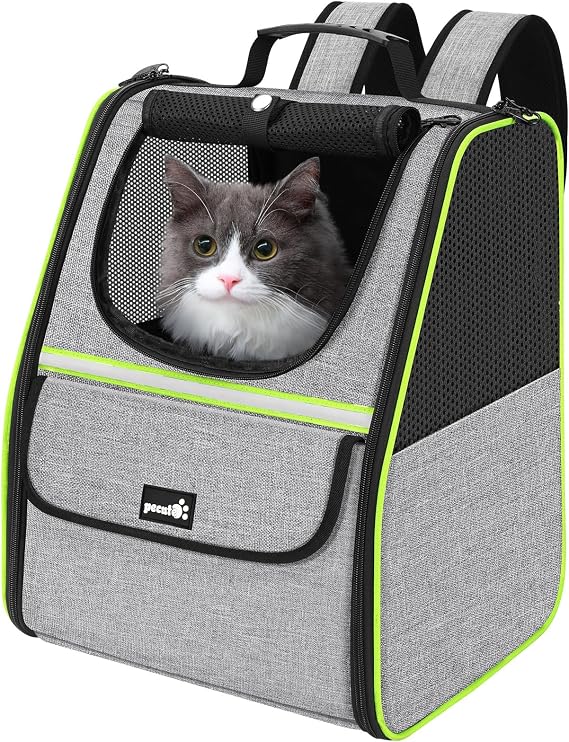 Pecute Cat Carrier Backpack, Small Dog Carrier Backpack, Cat Carrier Bag