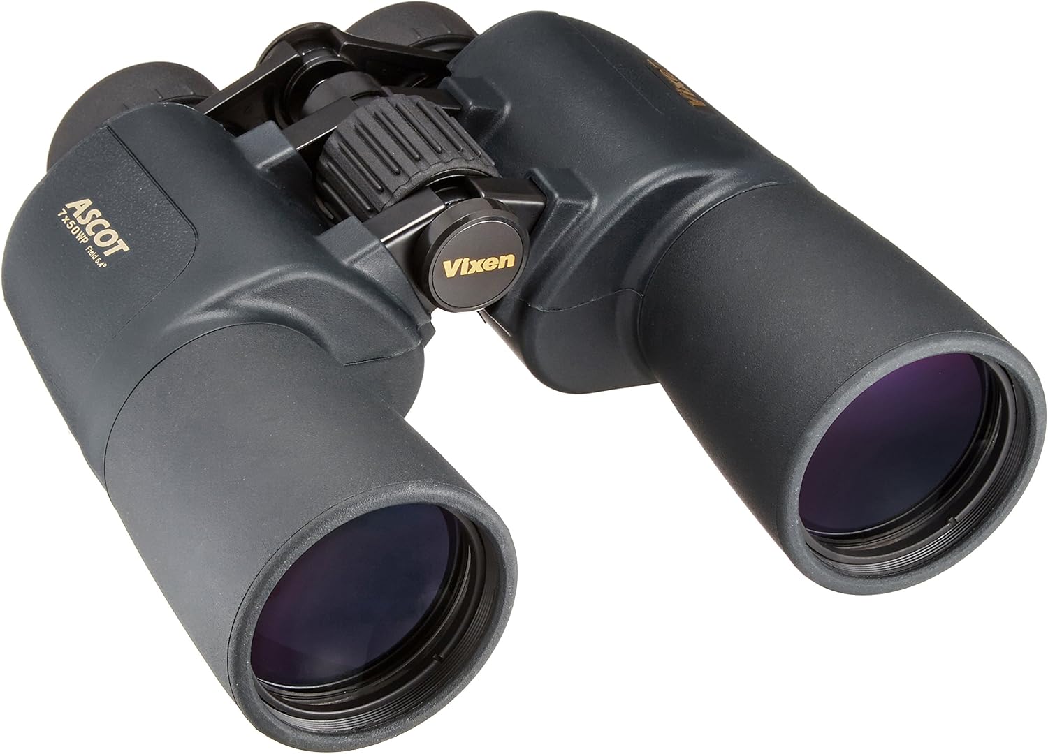 Vixen 1562-07 Binoculars, 7x, Ascot ZR, 7 x 50 WP, Porro Prism, High Eye Point, Waterproof, Wide Angle, Black