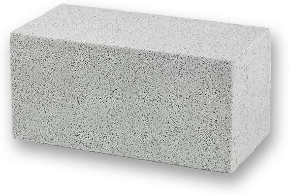 Krampouz - Abrasive Stone - for Maintenance and Cleaning Cast Iron Crepe Plates - Ideal for Eliminating Curing or Exposing Cast Iron Crepe Pancakes