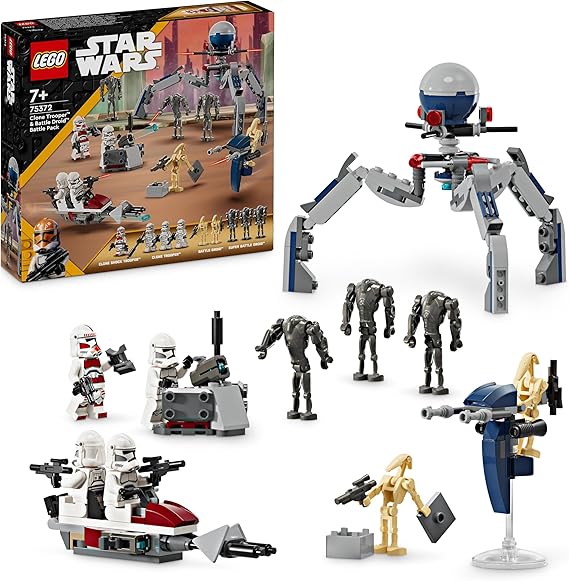 LEGO Star Wars Clone Trooper & Battle Droid Battle Pack 75372