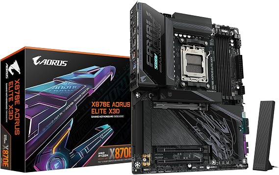 GIGABYTE X870E AORUS ELITE X3D ATX Motherboard MB6873