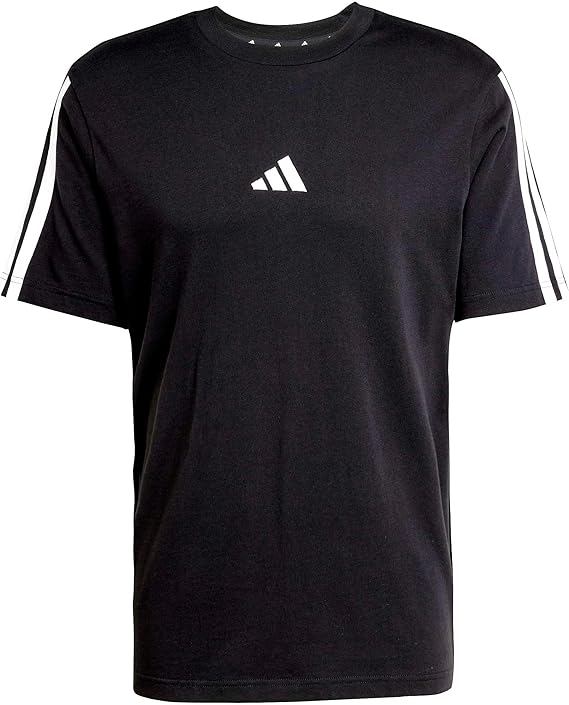 Adidas Essentials Three Stripes Single Jersey Tee T-Shirt Men (Pack of 1)