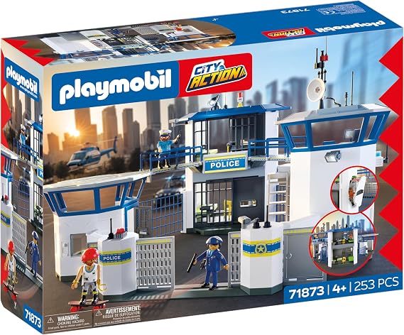 PLAYMOBIL Police Command Center Komuta Merkezi Figürü Oyun Seti