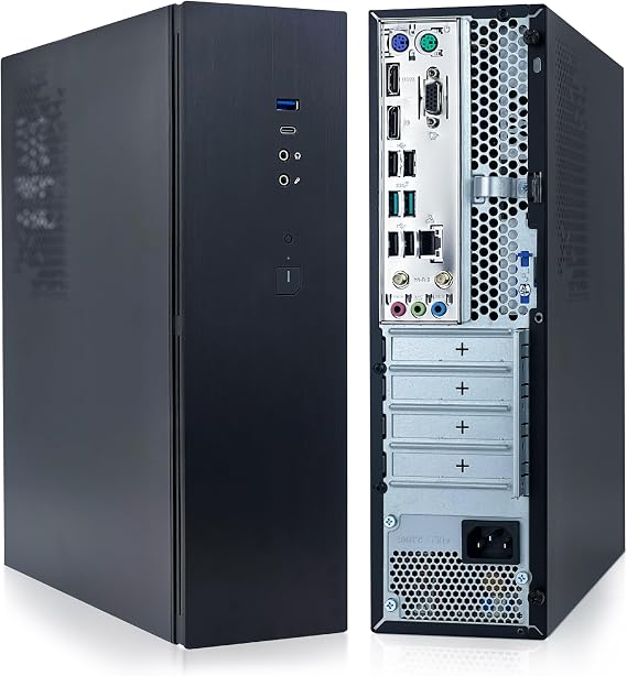 Desktop PC – Intel Core i7-14700 14th Gen • 16GB DDR4 RAM • 512GB SSD • WiFi 5 & Bluetooth 5.0 • Dual Monitor Support • Windows 11 Pro – Small Form Factor Office & Home Computer