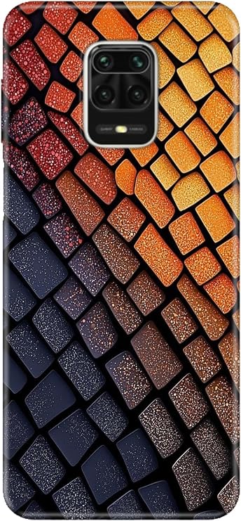 Xiaomi Redmi Note 9 Pro Max ile Uyumlu Kılıf, Viyana Sokakları Temalı Desenli, Darbe Emici Silikon