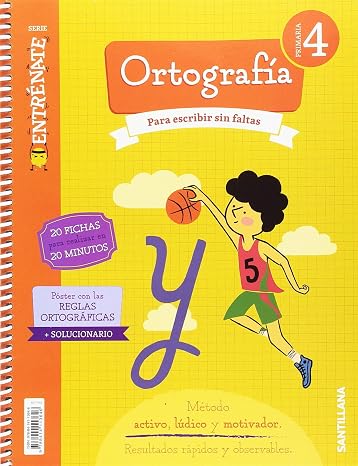 Cuaderno Ortografia Serie Entrenate 4 Primaria